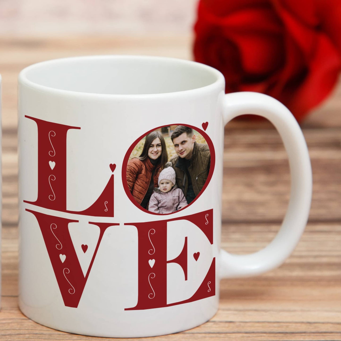 LOVE Photo Upload 11oz Mug