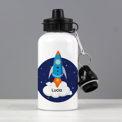 Personalised Space Rocket Drinks Bottle