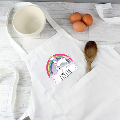 Personalised Unicorn Children's Apron