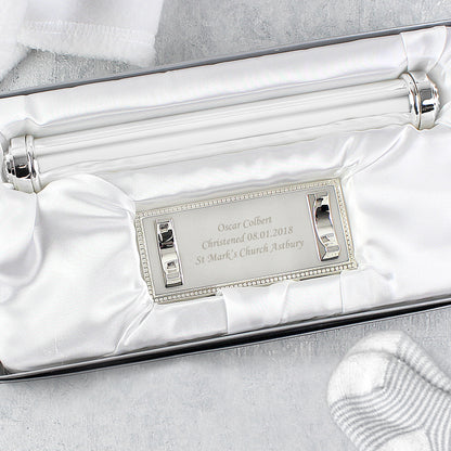 Personalised Plain Silver Plated Certificate Holder - PCS Cufflinks & Gifts