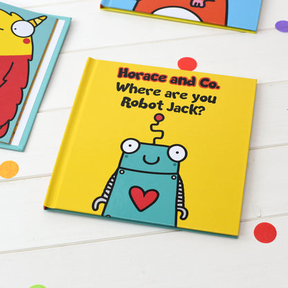 Personalised “Where Are You?” Robot Book