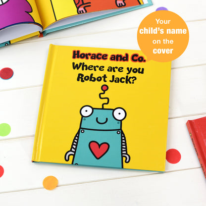 Personalised “Where Are You?” Robot Book