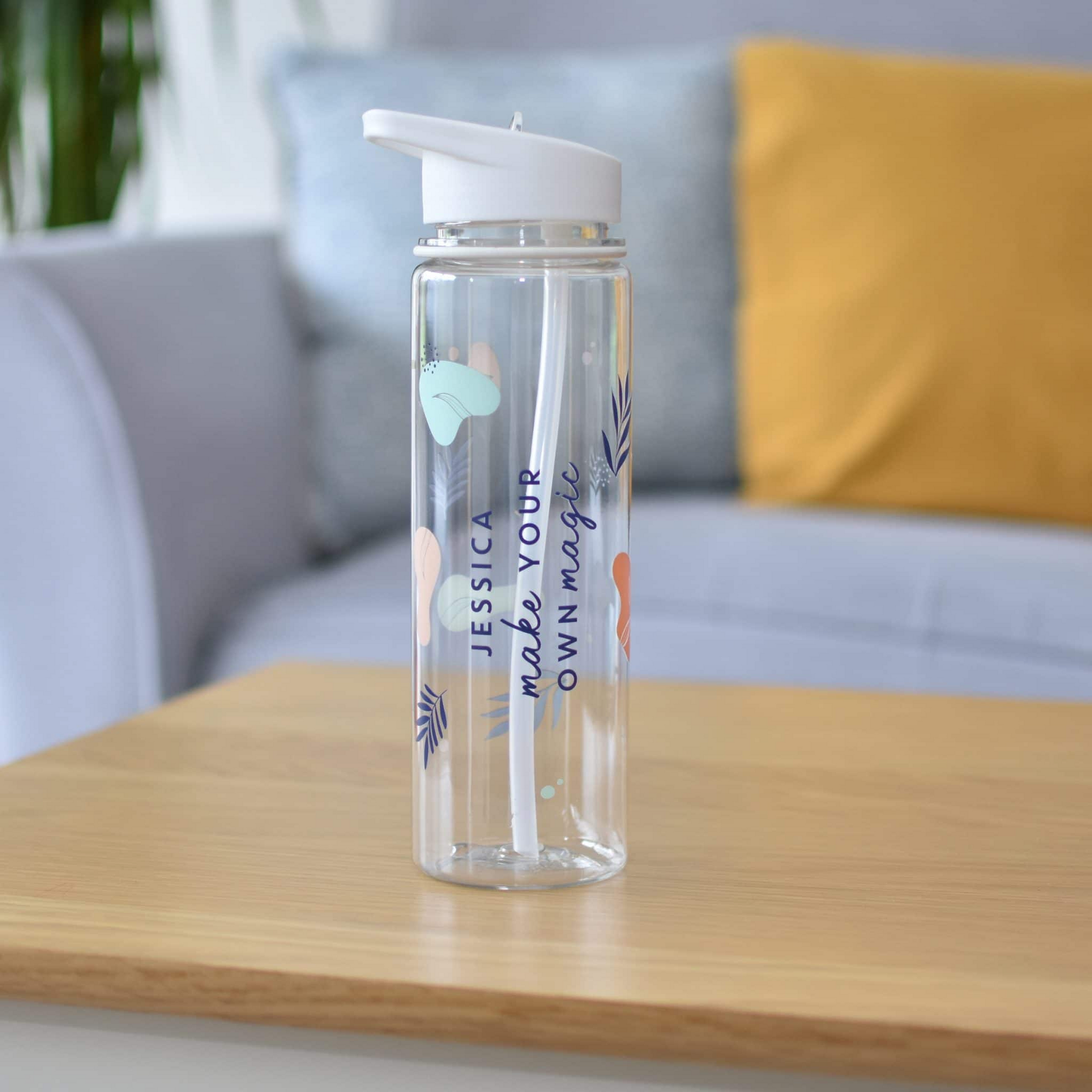 Personalised Tropical Water Bottle