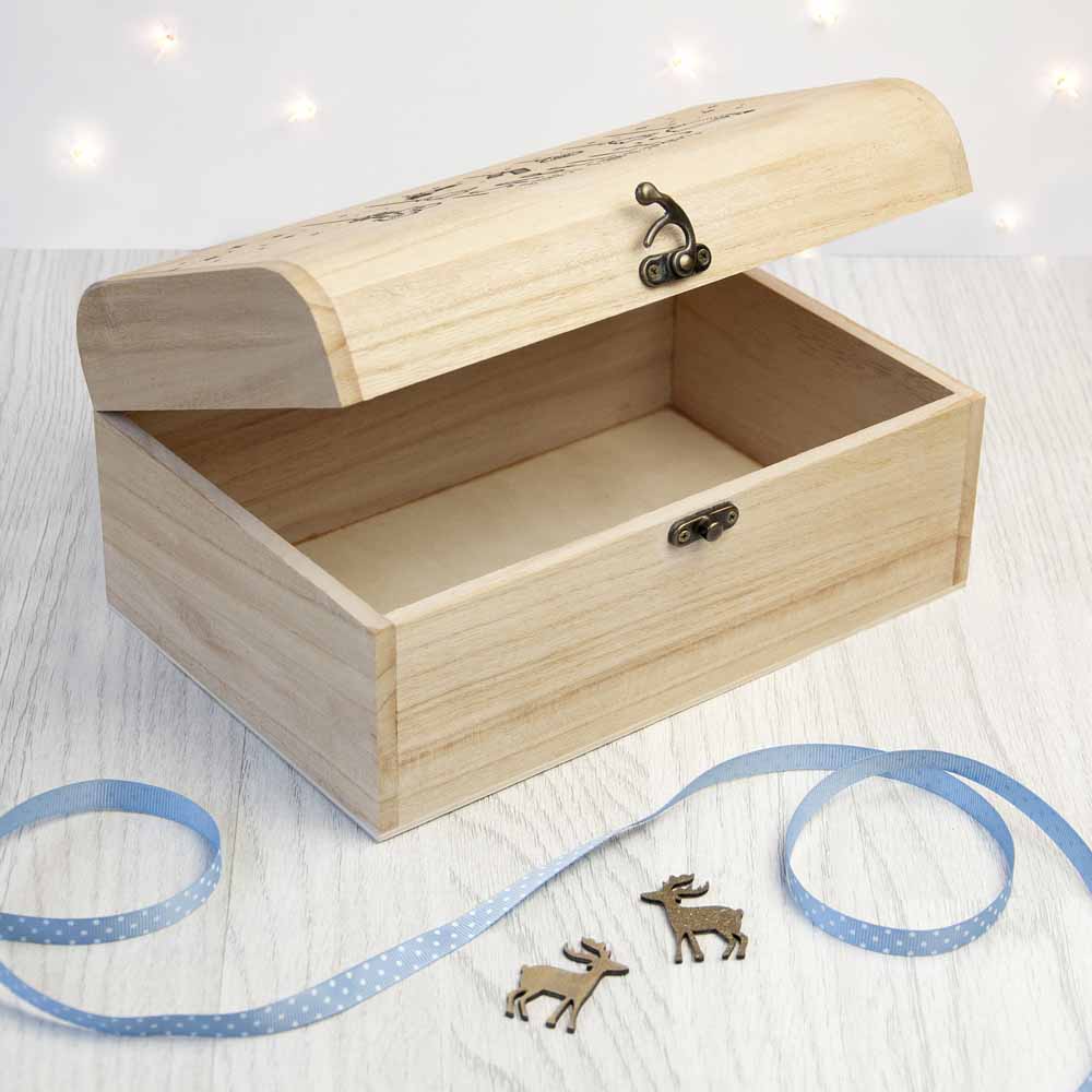 Personalised Baby's First Christmas Eve Chest Box