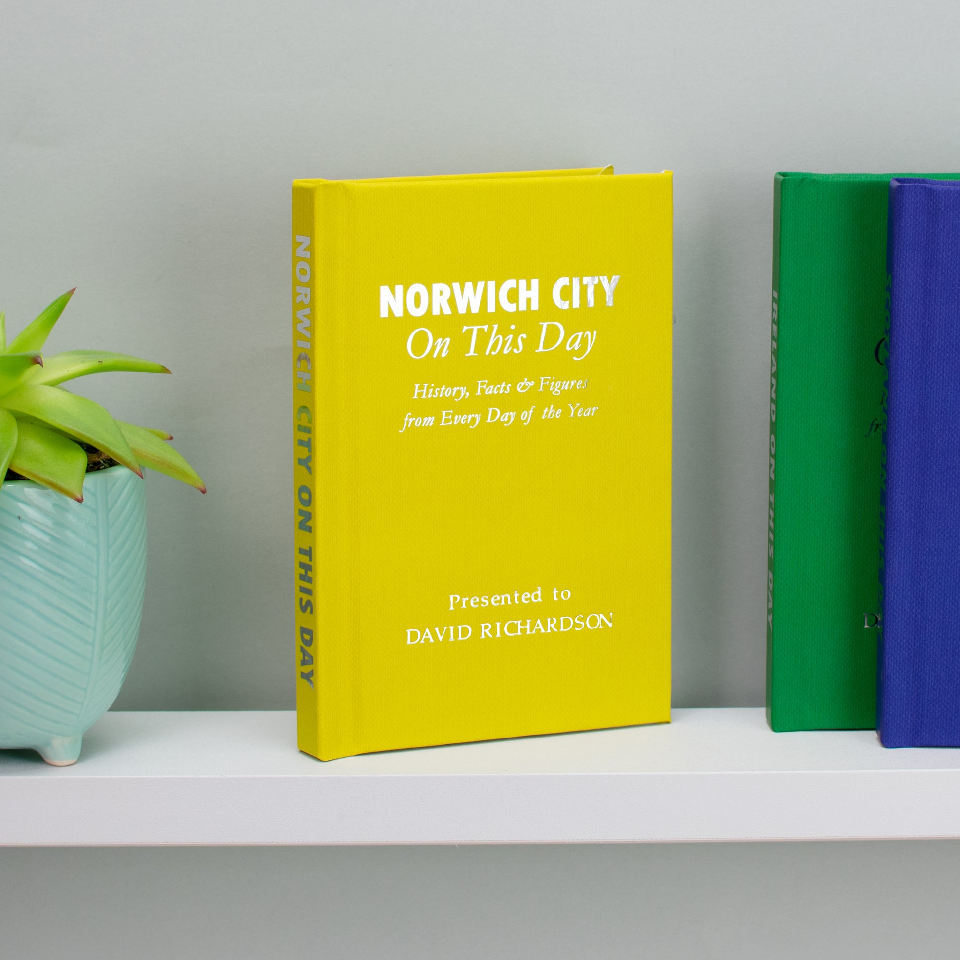 Personalised Norwich City On This Day Book