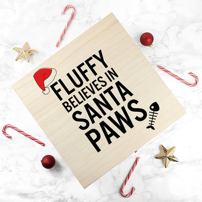 Personalised Pets Santa Paws Christmas Eve Box