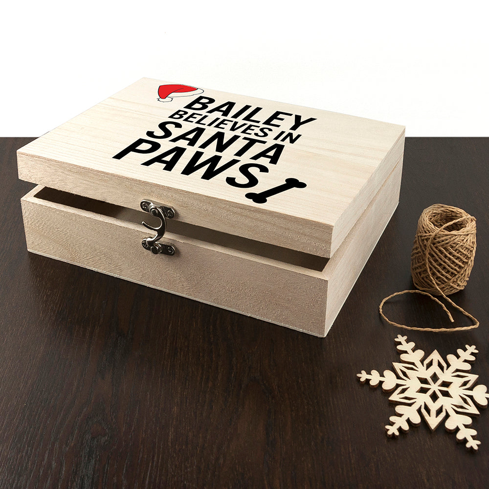 Personalised Pets Santa Paws Christmas Eve Box