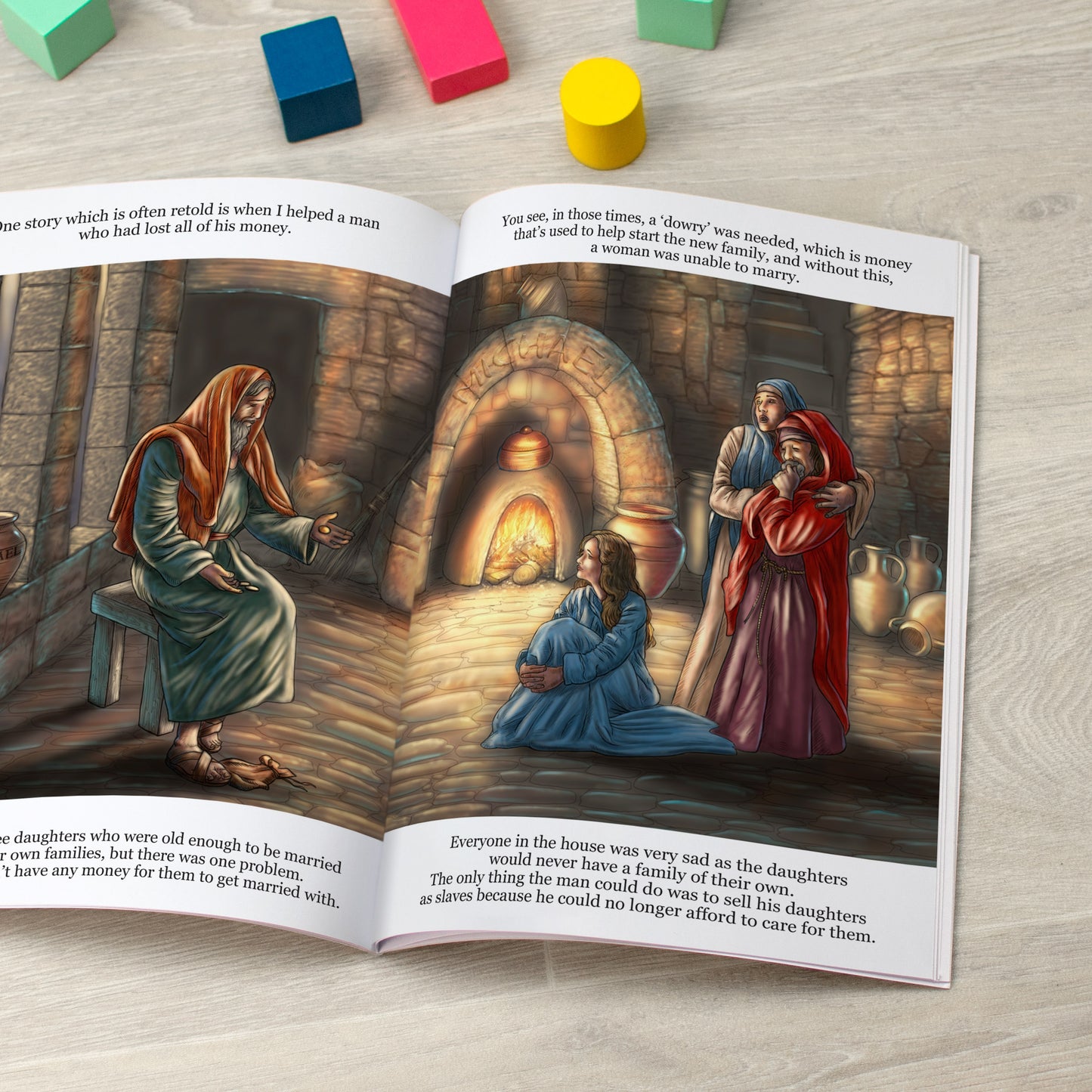 Personalised Traditional Saint Nicholas Christmas Story Book