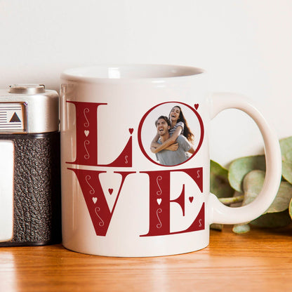 LOVE Photo Upload 11oz Mug