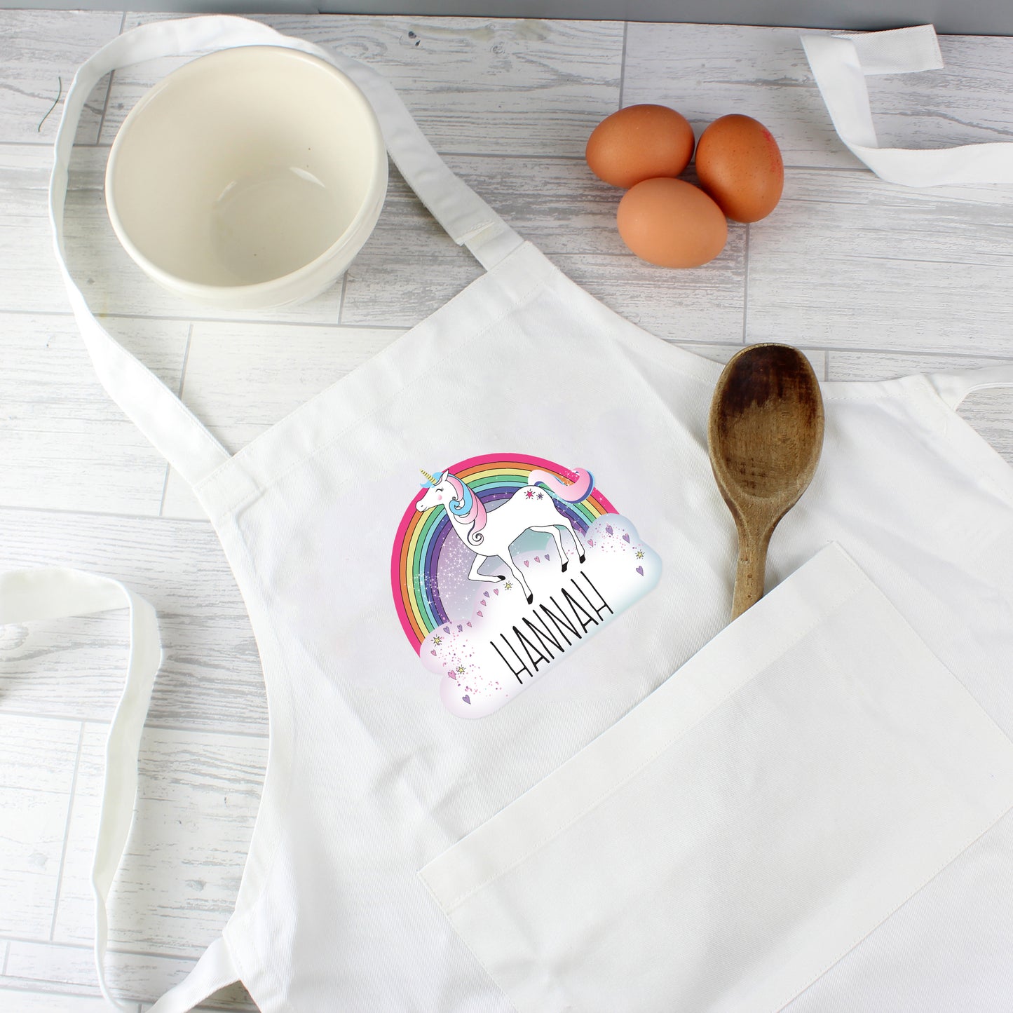 Personalised Unicorn Children's Apron