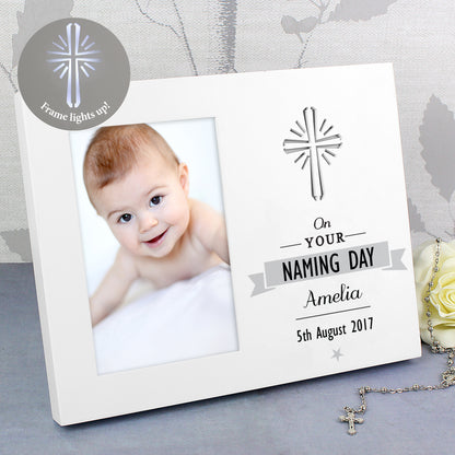 Personalised On Your... 4x6 Light Up Photo Frame