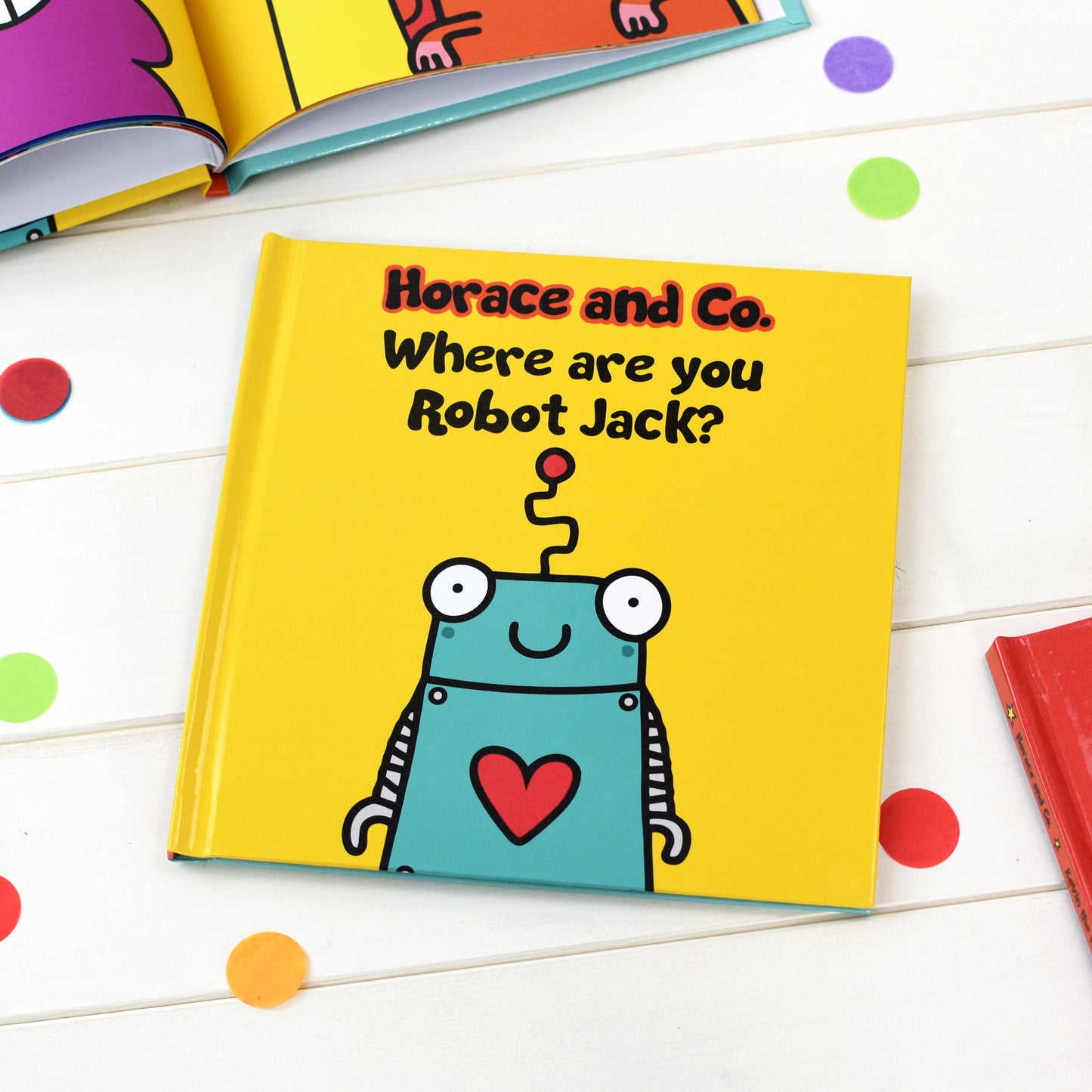 Personalised “Where Are You?” Robot Book