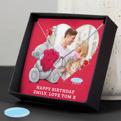 Personalised Me To You Photo Upload Necklace & Box