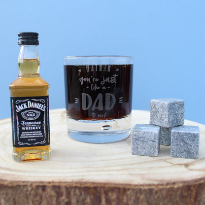 Personalised Just Like A Dad To Me Jack Daniels Gift Set