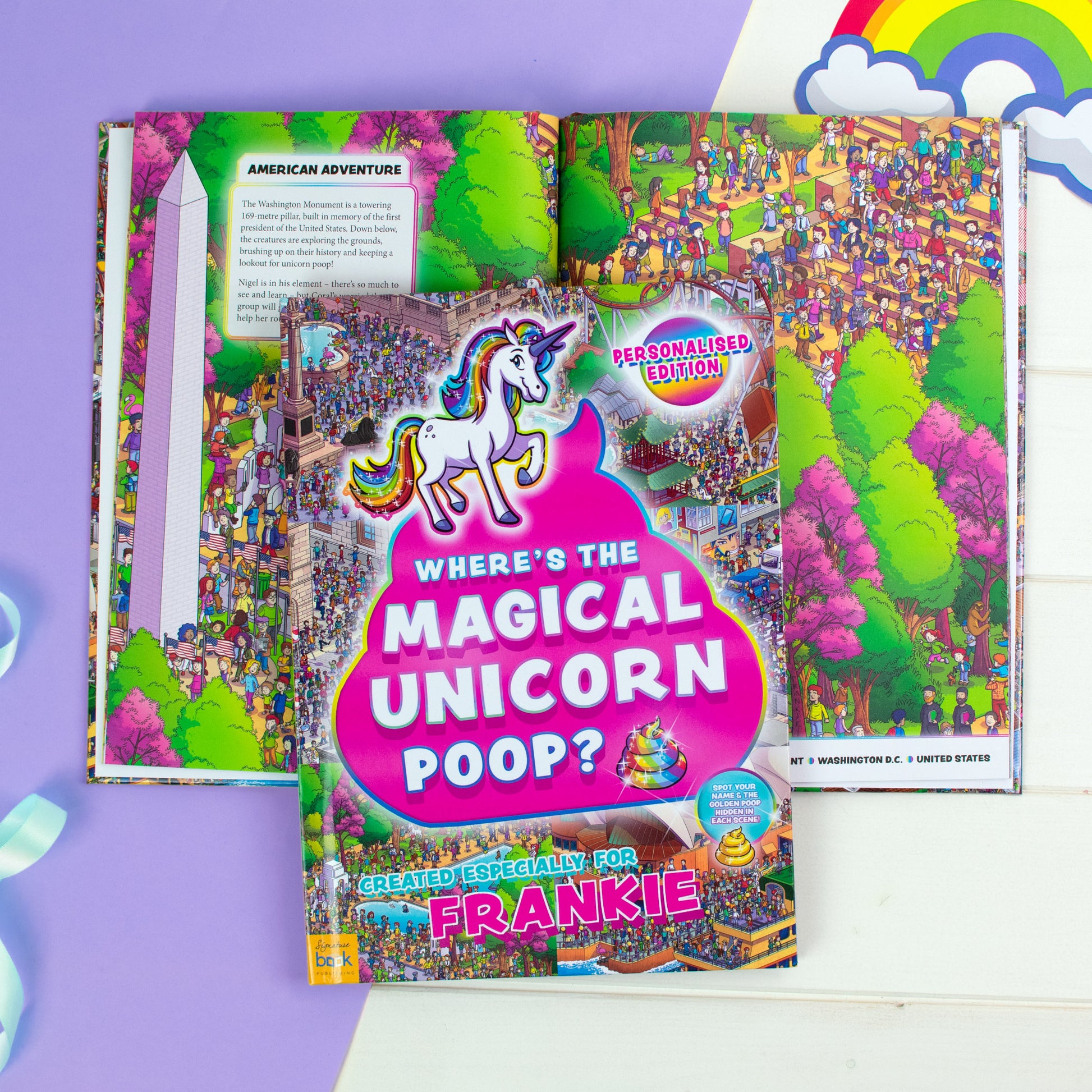 Personalised Where’s the Magical Unicorn Poop Book