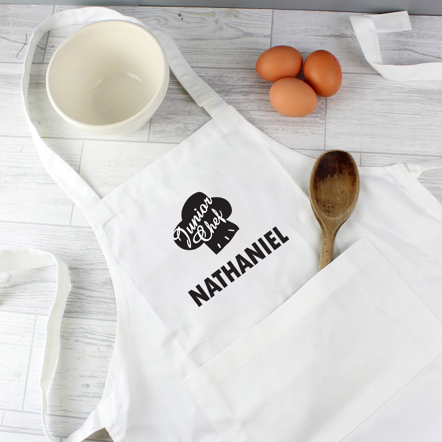 Personalised Junior Chef Children's Apron