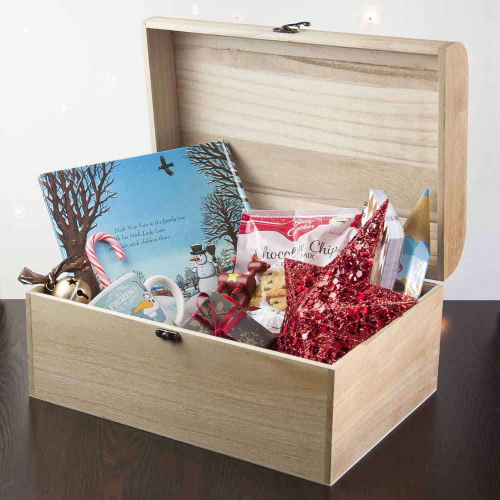 Personalised Baby's First Christmas Eve Chest Box