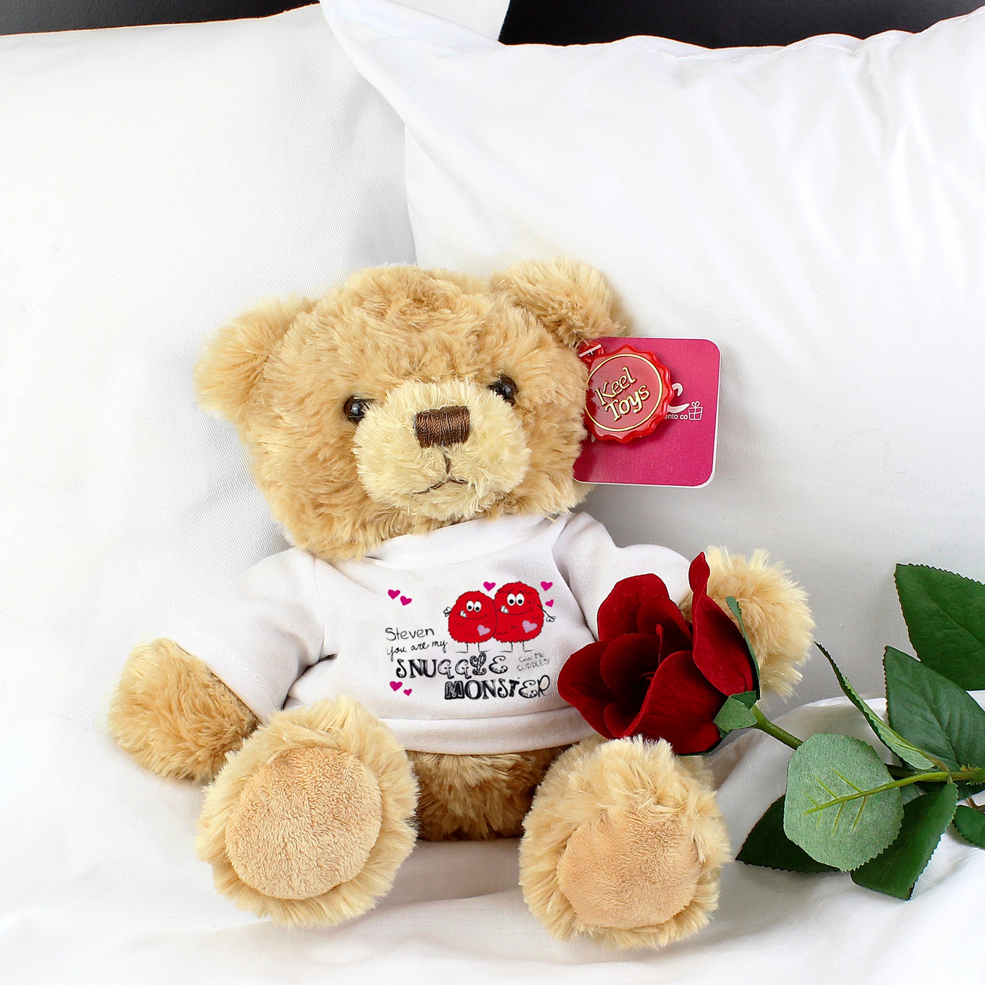 Personalised Snuggle Monster Teddy Bear